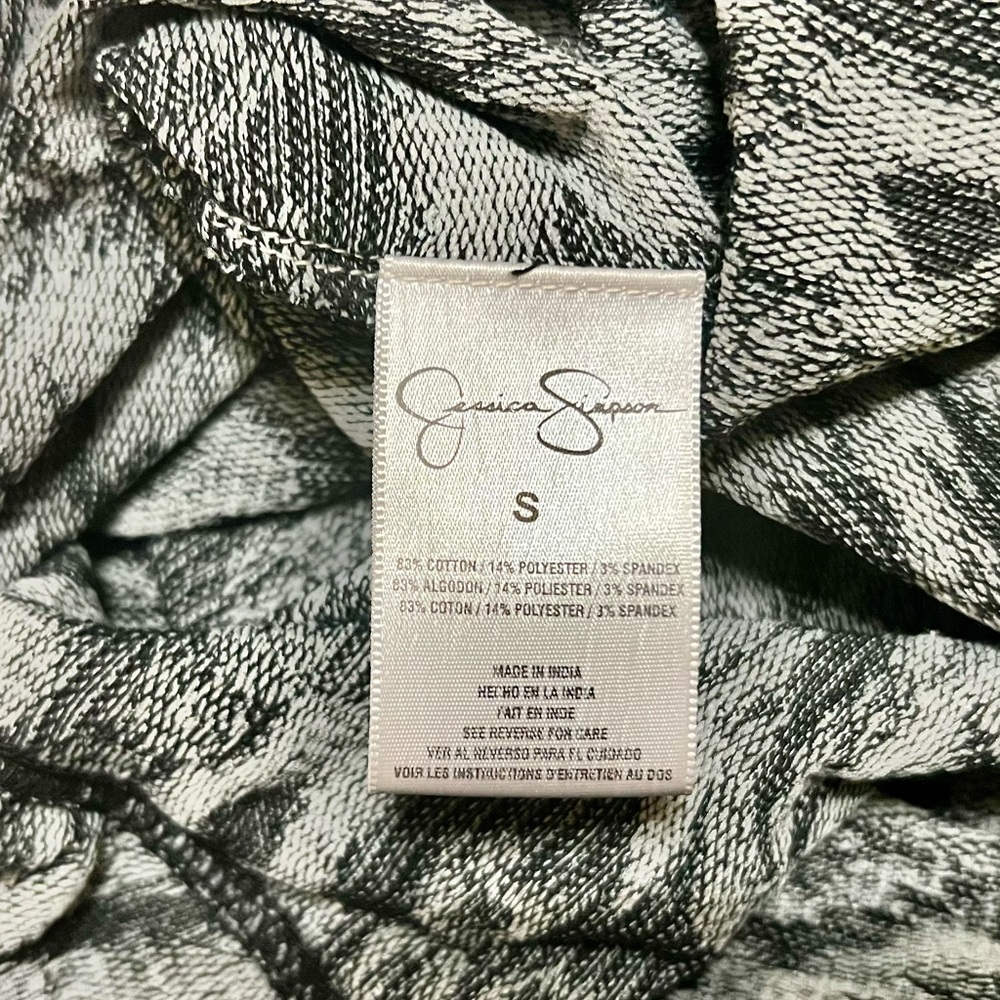 NWT - Jessica Simpson Floral Sundress - Black and Cream - Size Small - Picture 12 of 13